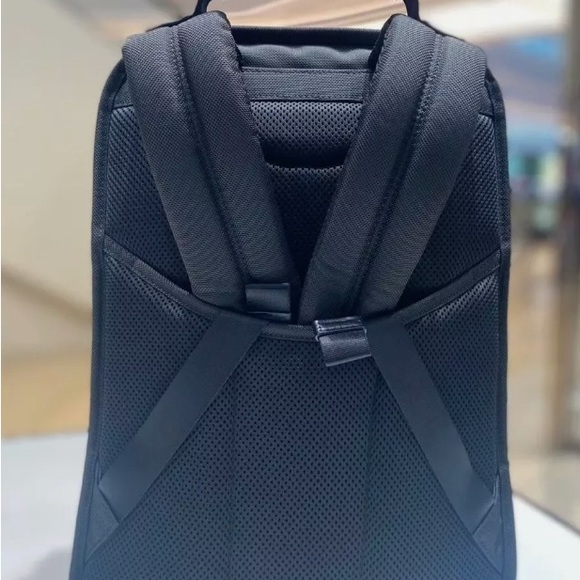 TUMI ALPHA3 SLIM BACKPACK Nylon Leather BLACK Outlet Product From Japan - Picture 4 of 6